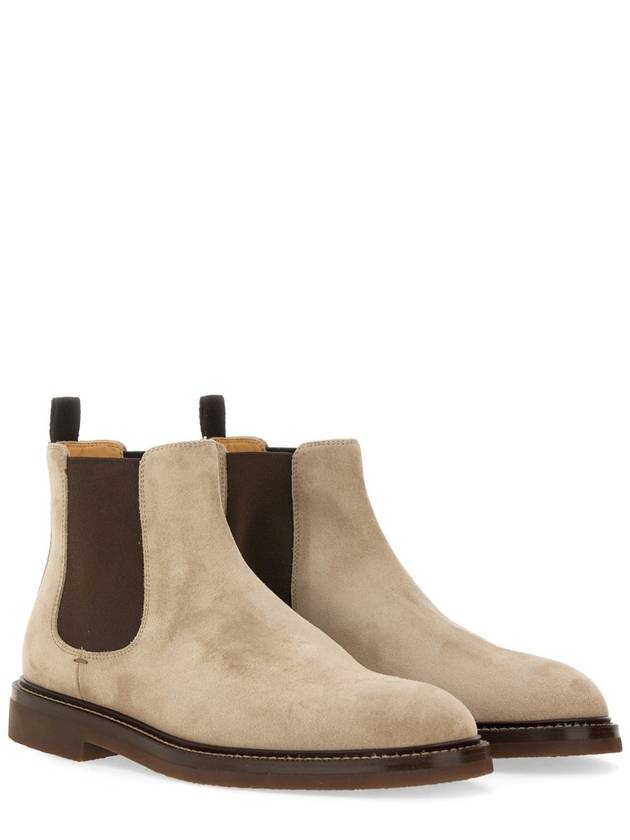 SUEDE CHELSEA BOOT - BRUNELLO CUCINELLI - BALAAN 3