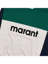 Afton Logo Cotton Sweatshirt Green - ISABEL MARANT - BALAAN 7