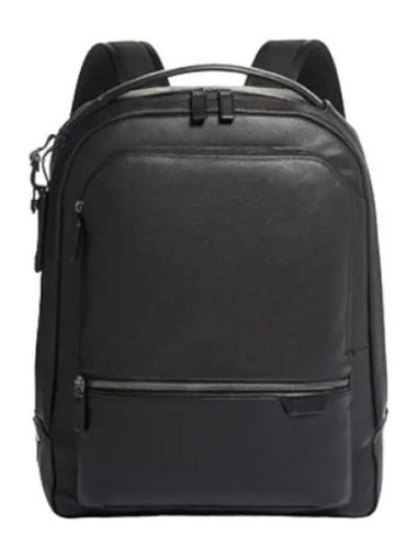 Harrison Bradner Backpack Black Leather Bag - TUMI - BALAAN 1