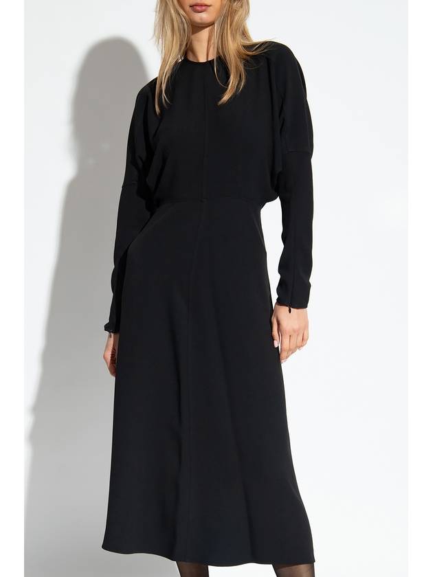 Victoria Beckham Dress With Long Sleeves, Women's, Black - VICTORIA BECKHAM - BALAAN 3