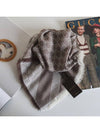 GG Jacquard Square Muffler Grey - GUCCI - BALAAN 5