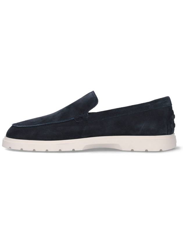 Casual Suede Slipper Loafers Navy - TOD'S - BALAAN 4