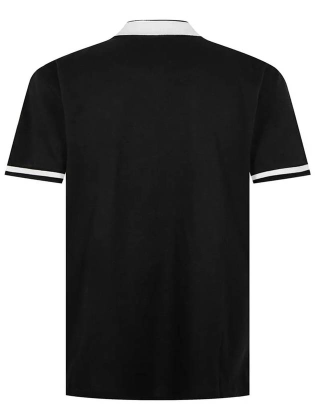 Classic ORB Logo Polo Shirt Black - VIVIENNE WESTWOOD - BALAAN 4