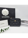 Classic 3 fold half wallet card gold AP3177 - CHANEL - BALAAN 1