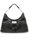 Glam Slam Medium Hobo Shoulder Bag Black - MAISON MARGIELA - BALAAN 2