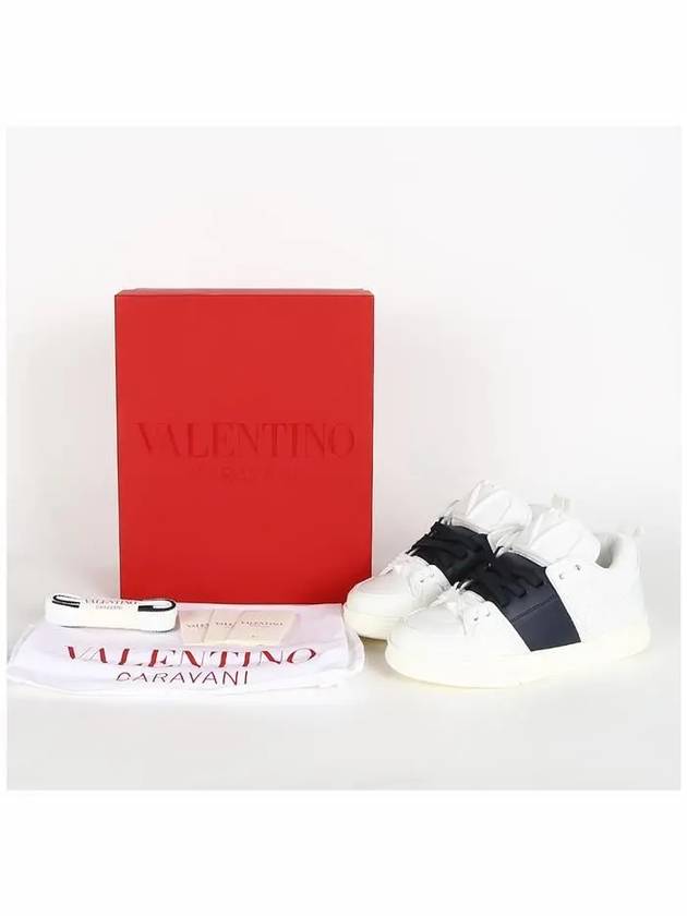 Open Skate Low Top Sneakers White - VALENTINO - BALAAN 8