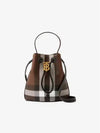 TB Mini Bucket Bag Dark Birch Brown - BURBERRY - BALAAN 2