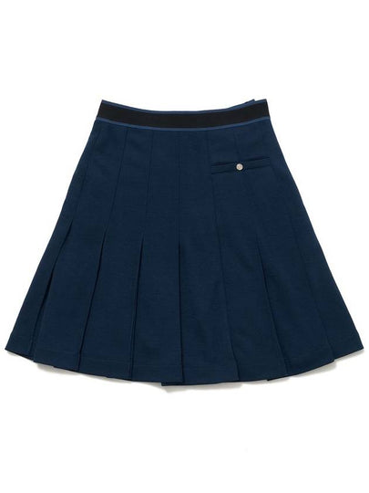 Wool pleated knit skirtBL - BLUDOT - BALAAN 2