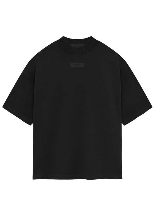 patch logo t shirt black women - FEAR OF GOD ESSENTIALS - BALAAN 1