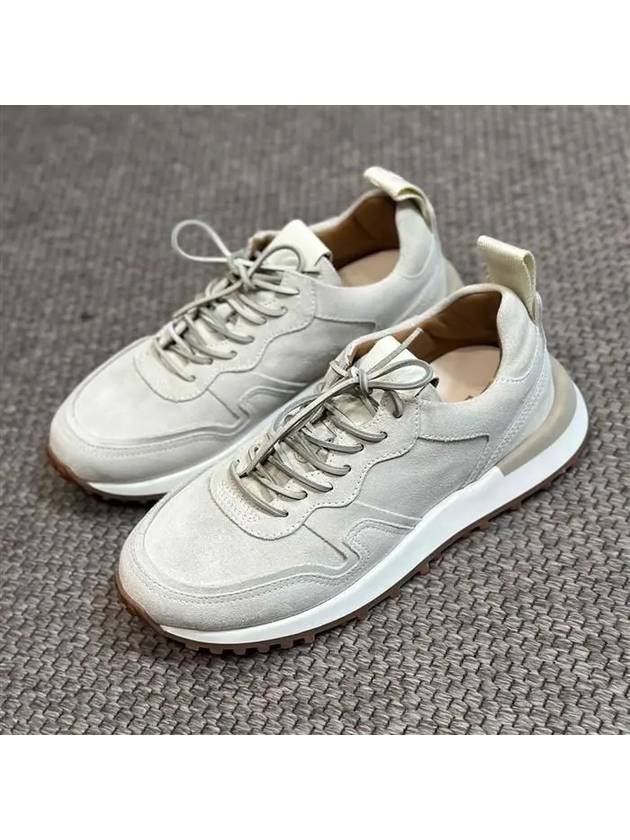 Futura suede low top sneakers white - BUTTERO - BALAAN 3