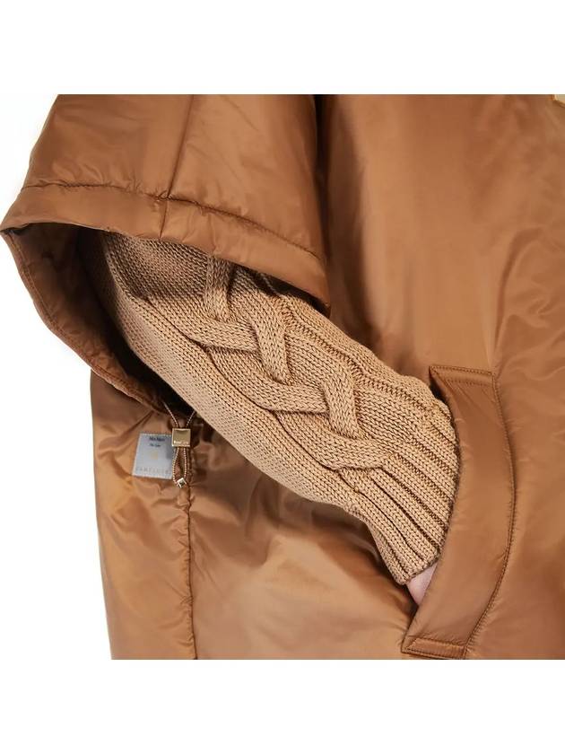 THE CUBE GREENCI Water repellent padding caramel 9736014406 051 - MAX MARA - BALAAN 4