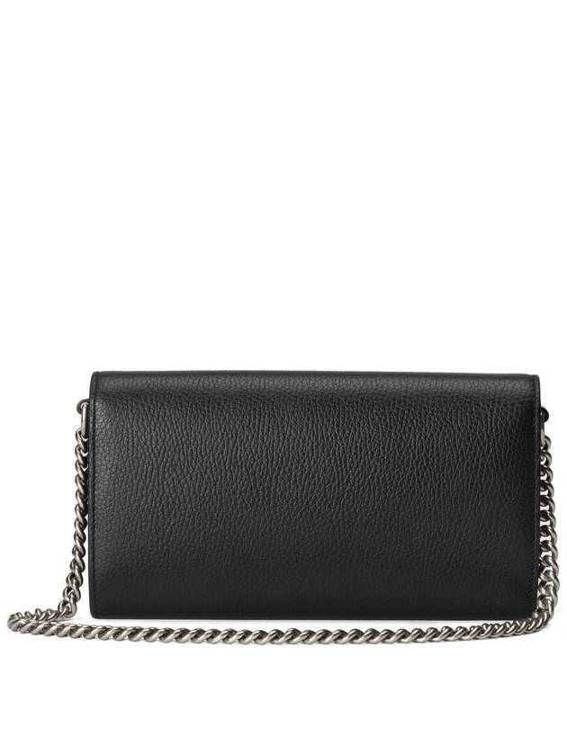 Dionysus Small Leather Shoulder Bag Black - GUCCI - BALAAN 8