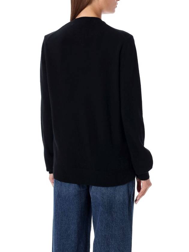 Comme Des Garçons Play Cardigan Black Heart Patch - COMME DES GARCONS PLAY - BALAAN 2