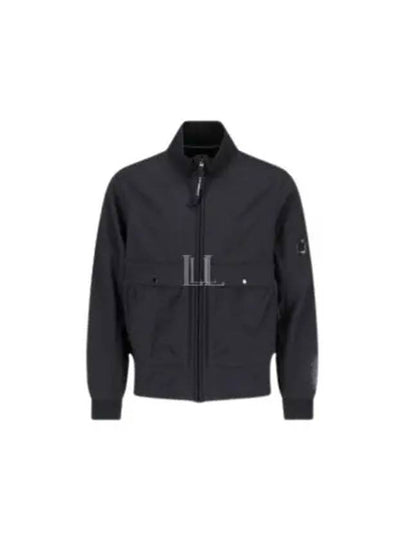 Shell R Bomber Jacket Black - CP COMPANY - BALAAN 2