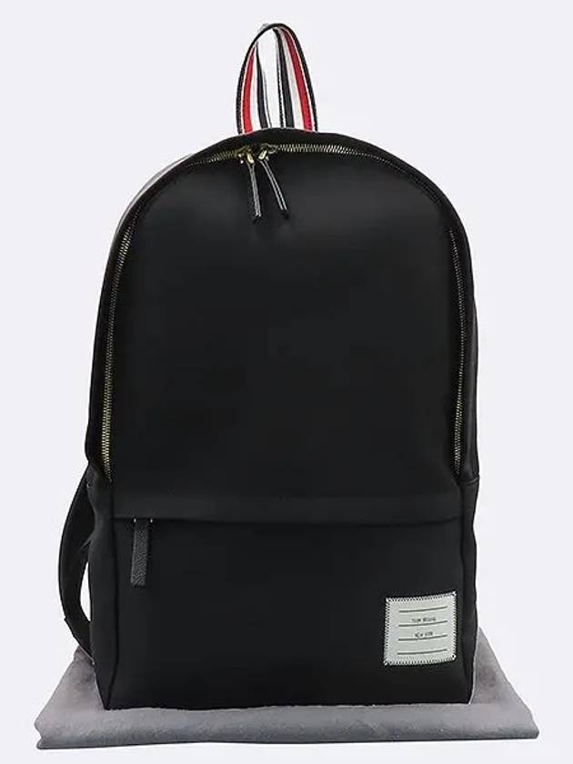 black backpack bag - THOM BROWNE - BALAAN 1