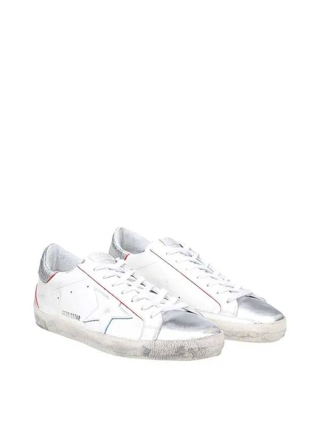 Superstar Star Leather Low Top Sneakers White - GOLDEN GOOSE - BALAAN 4