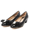 Vara Quilted Pumps Black - SALVATORE FERRAGAMO - BALAAN 2