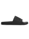 Men's Logo Rubber Slippers Black - MAISON MARGIELA - BALAAN 4