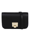 Grained Leather Mini Cross Bag Black - EMPORIO ARMANI - BALAAN 2