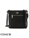 Rowan Pile Mini Leather Cross Bag Black - COACH - BALAAN 2