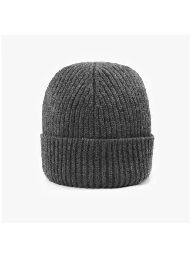 Heart Logo Wool Beanie Heather Grey - AMI - BALAAN 6