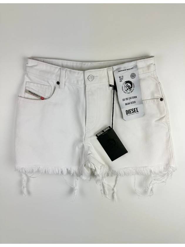 Cotton Shorts White - DIESEL - BALAAN 2