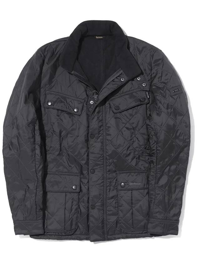 International Ariel Polar Quilted Jacket Charcoal - BARBOUR - BALAAN 2