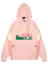 Mountain Logo Hoodie Rose Pink - MONCLER - BALAAN 2