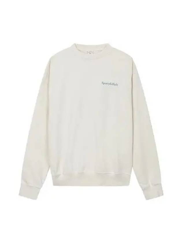 Sweatshirt Health Wellness Cream - SPORTY & RICH - BALAAN 1