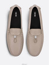 CD Diamond Grained Calfskin Loafers Beige - DIOR - BALAAN 2