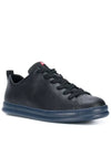 Runner Leather Low Top Sneakers Black - CAMPER - BALAAN 3