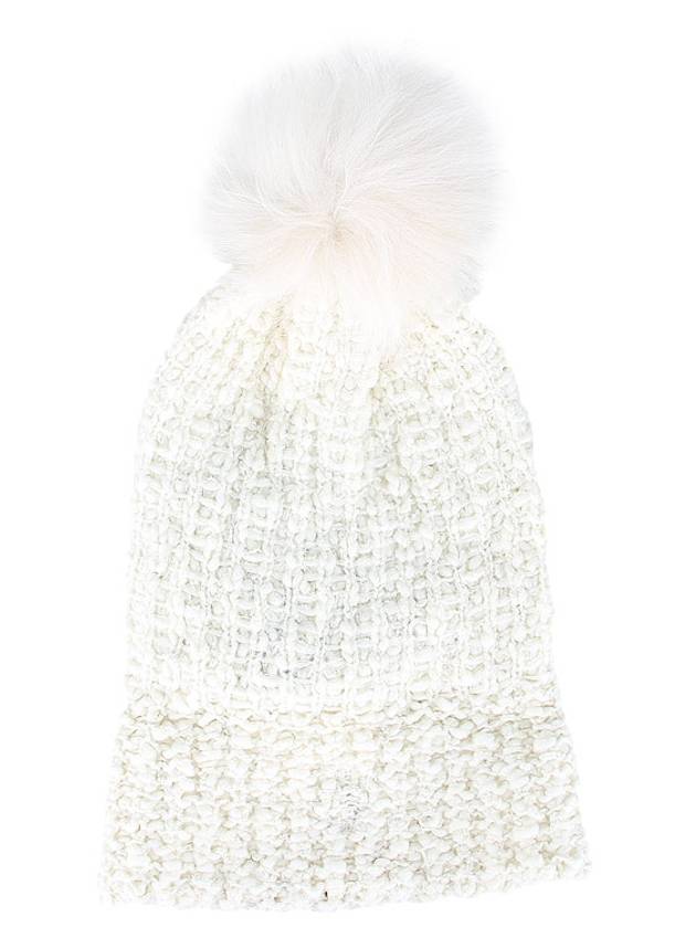 Grenoble Pom Wool Beanie 3B00006 M4487 034 - MONCLER - BALAAN 4