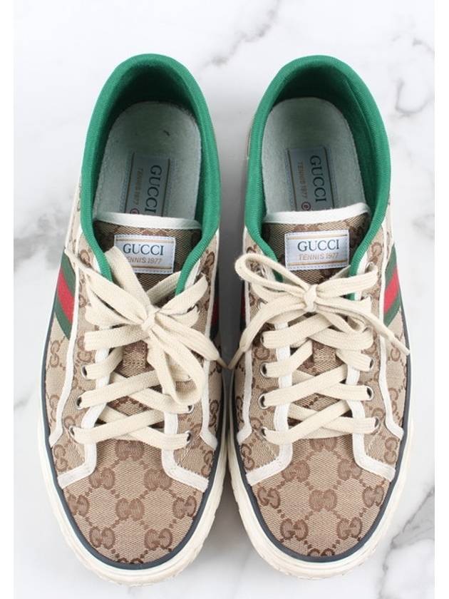 GG logo tennis 1977 sneakers 8 - GUCCI - BALAAN 9