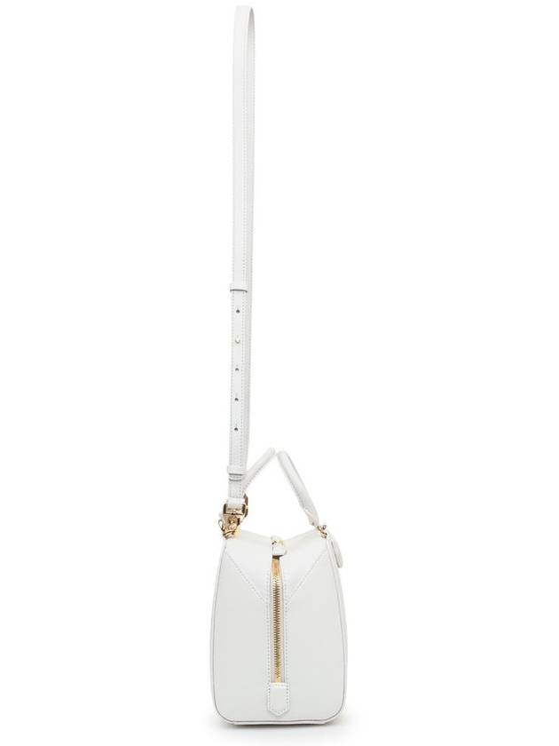 Antigona Cube Leather Mini Bag White - GIVENCHY - BALAAN 4