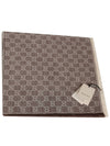 GG Jacquard Square Muffler Grey - GUCCI - BALAAN 3