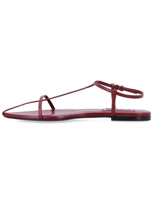 Jil Sander Flat Cage Sandals - JIL SANDER - BALAAN 3