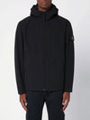 Compass Badge Hooded Jacket Black - STONE ISLAND - BALAAN 3