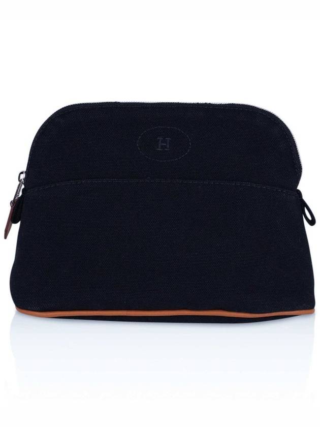 Logo Bolide Medium Pouch Bag Black - HERMES - BALAAN 2