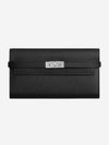 Kelly long wallet black silver app song STK - HERMES - BALAAN 2