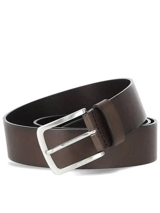 Italian Leather Belt Brown - HUGO BOSS - BALAAN 2