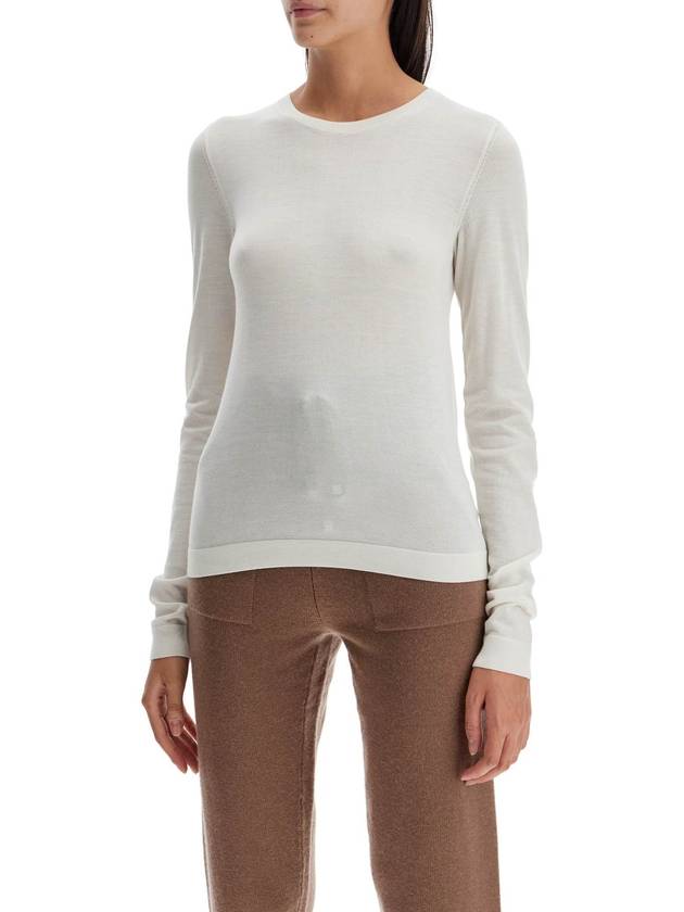 "cashmere and silk blend sweater - MRZ - BALAAN 4