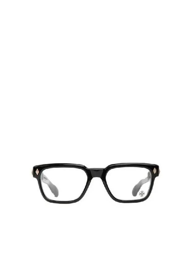 Chrome Hearts PEN 15 Square Frame Glasses BK 18KGP - CHROME HEARTS - BALAAN 1