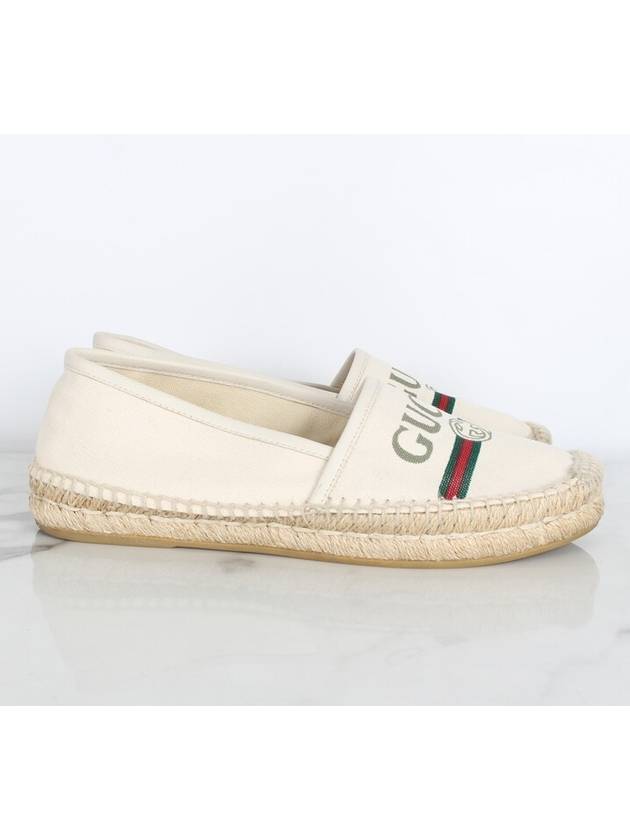 Band logo canvas espadrille 36 5 235 - GUCCI - BALAAN 5