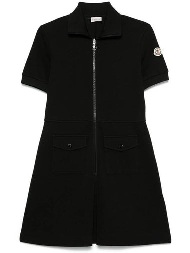 Moncler Dresses Black - MONCLER - BALAAN 1