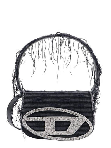 1DR Logo Shoulder Bag Black - DIESEL - BALAAN 1