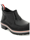 Women's Molded Rubber Garden Middle Boots Black - THOM BROWNE - BALAAN 5