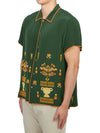 Men s Short Sleeve Shirt MRS24SH005 GREEN MULTI - BODE - BALAAN 4