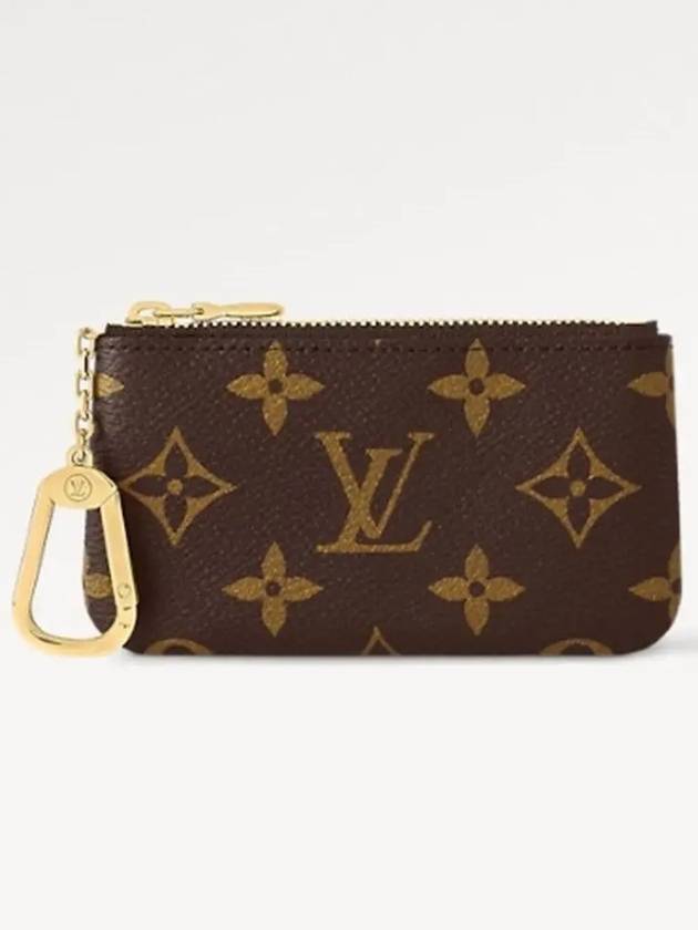 Monogram Key Pouch Brown - LOUIS VUITTON - BALAAN 2