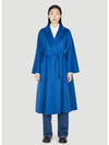 Ludmilla Icon Single Coat Blue - MAX MARA - BALAAN 1