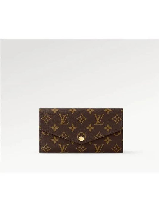 Monogram Sarah Long Wallet Brown - LOUIS VUITTON - BALAAN 2